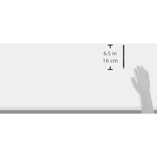 Pincel Doble Punta Pentel Arts Duo Point Flex Tinta Negra