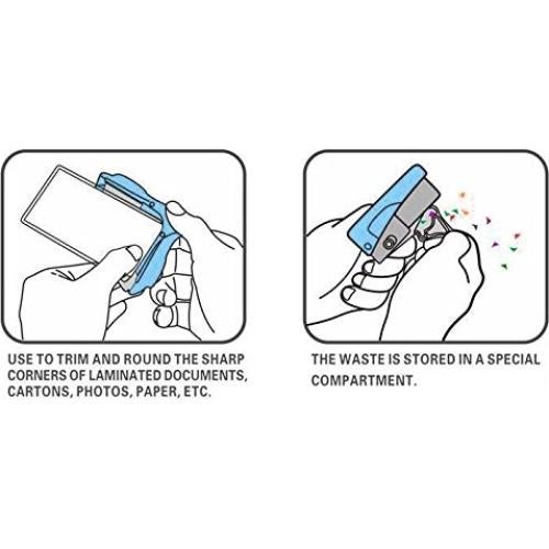 Cortador de esquinas redondeadas Chris.W 5mm con bandeja