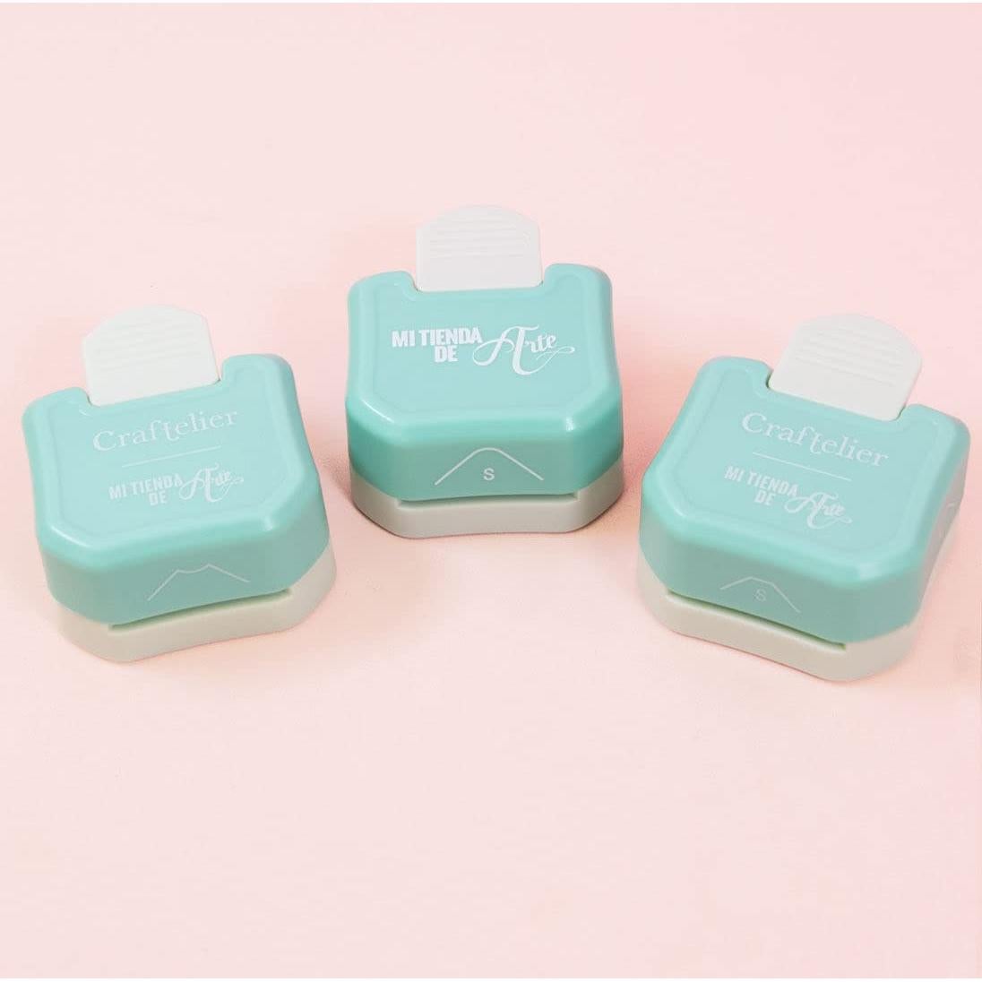 Troquel de Esquinas 3 en 1 Craftelier - Curvas 4mm, 7mm, 10mm