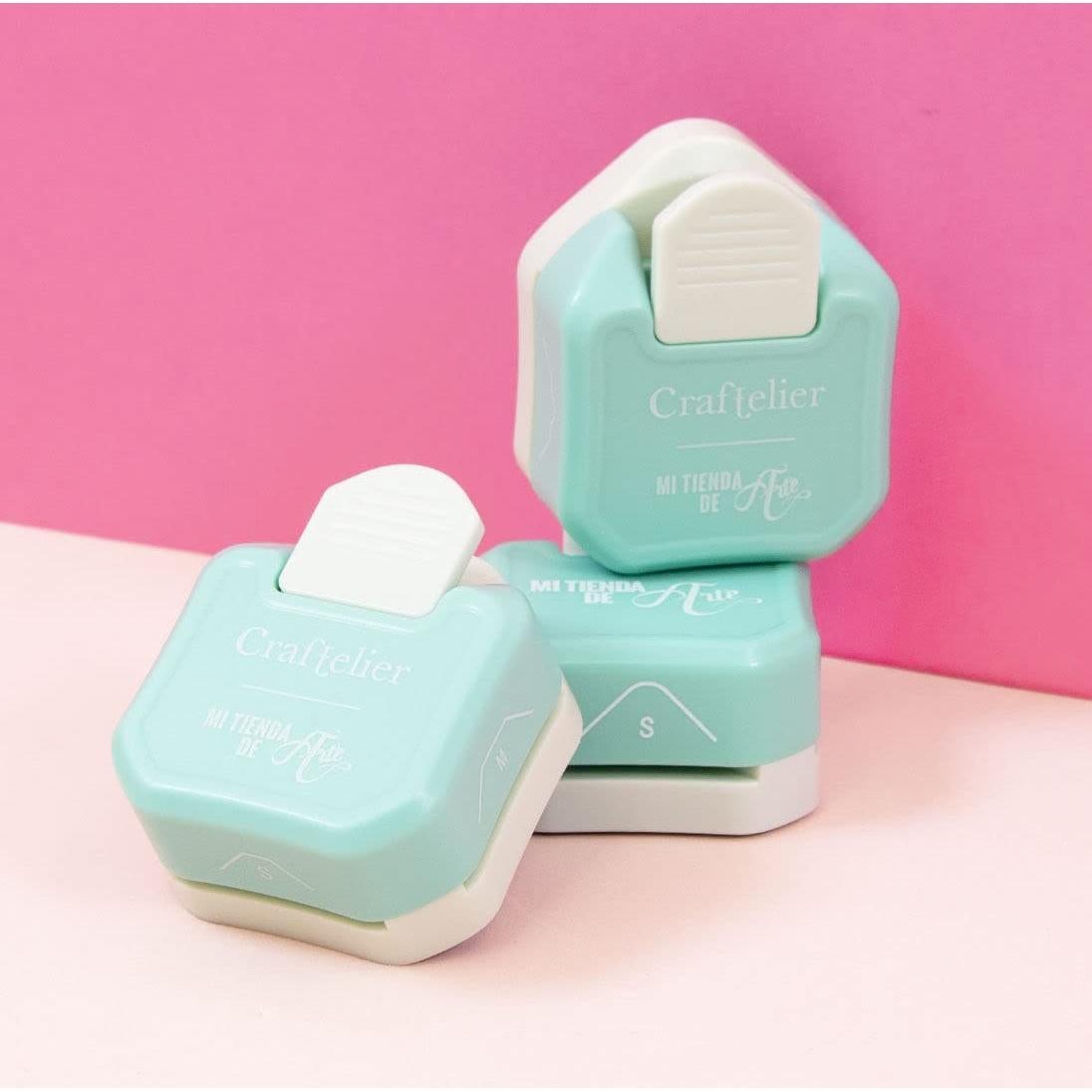 Troquel de Esquinas 3 en 1 Craftelier - Curvas 4mm, 7mm, 10mm