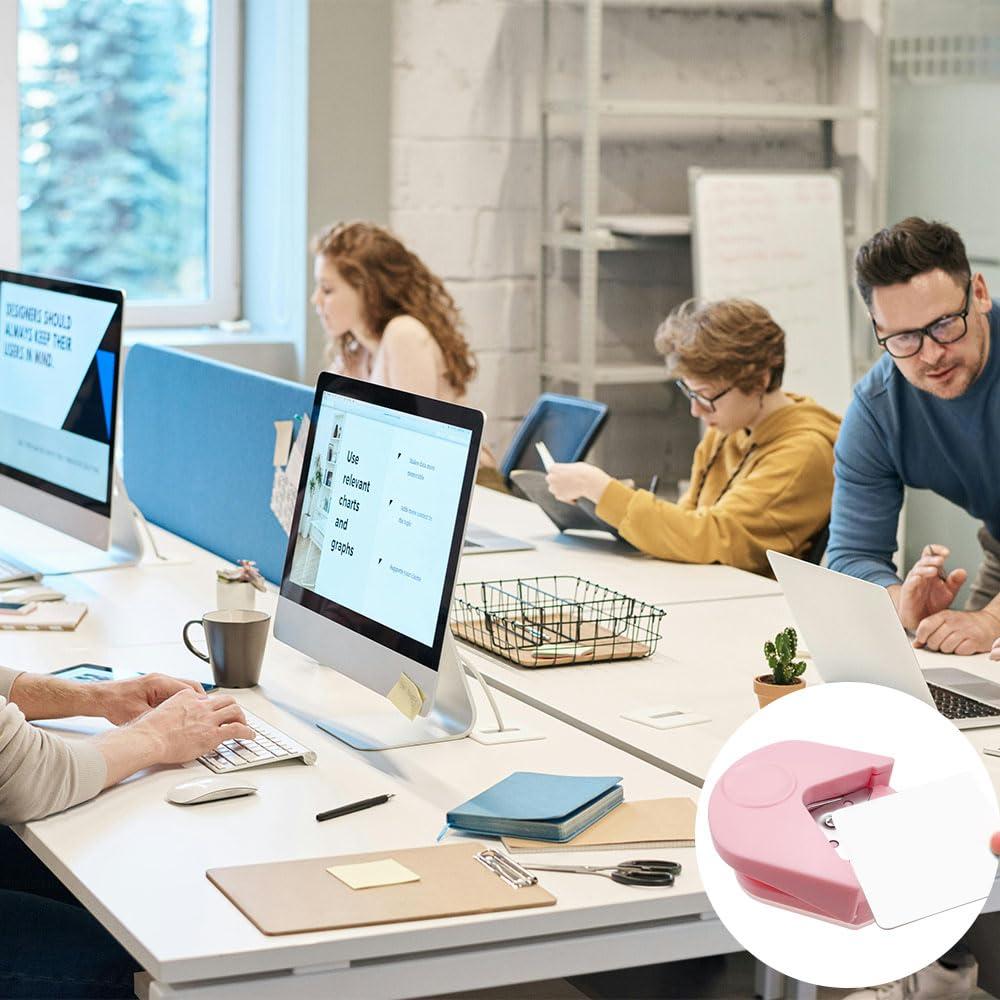 Juego de 4 Perforadoras de Esquina Redonda Jaczora