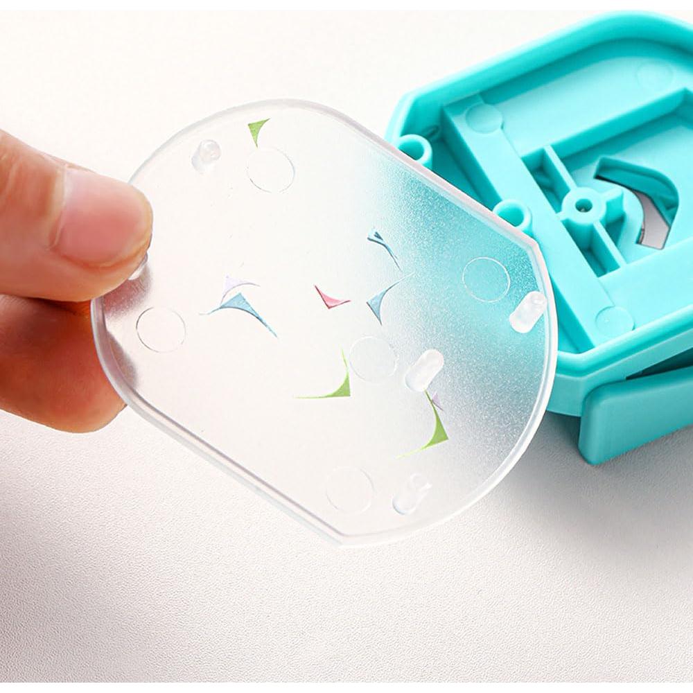 Juego de 4 Perforadoras de Esquina Redonda Jaczora