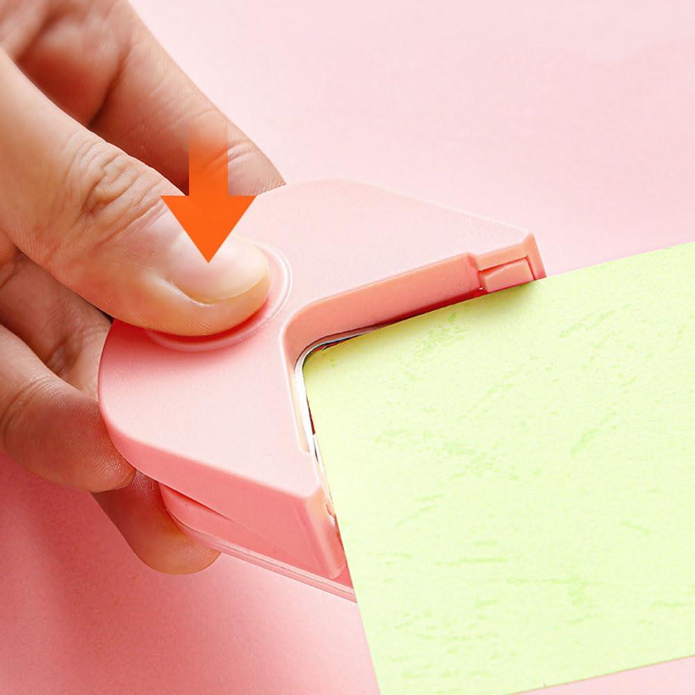 Juego de 4 Perforadoras de Esquina Redonda Jaczora