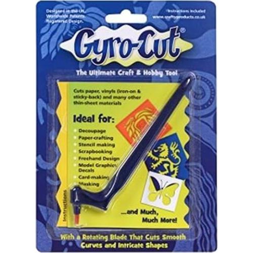 Herramienta de Corte Gyro-Cut Crafty 20.6 cm para Scrapbooking