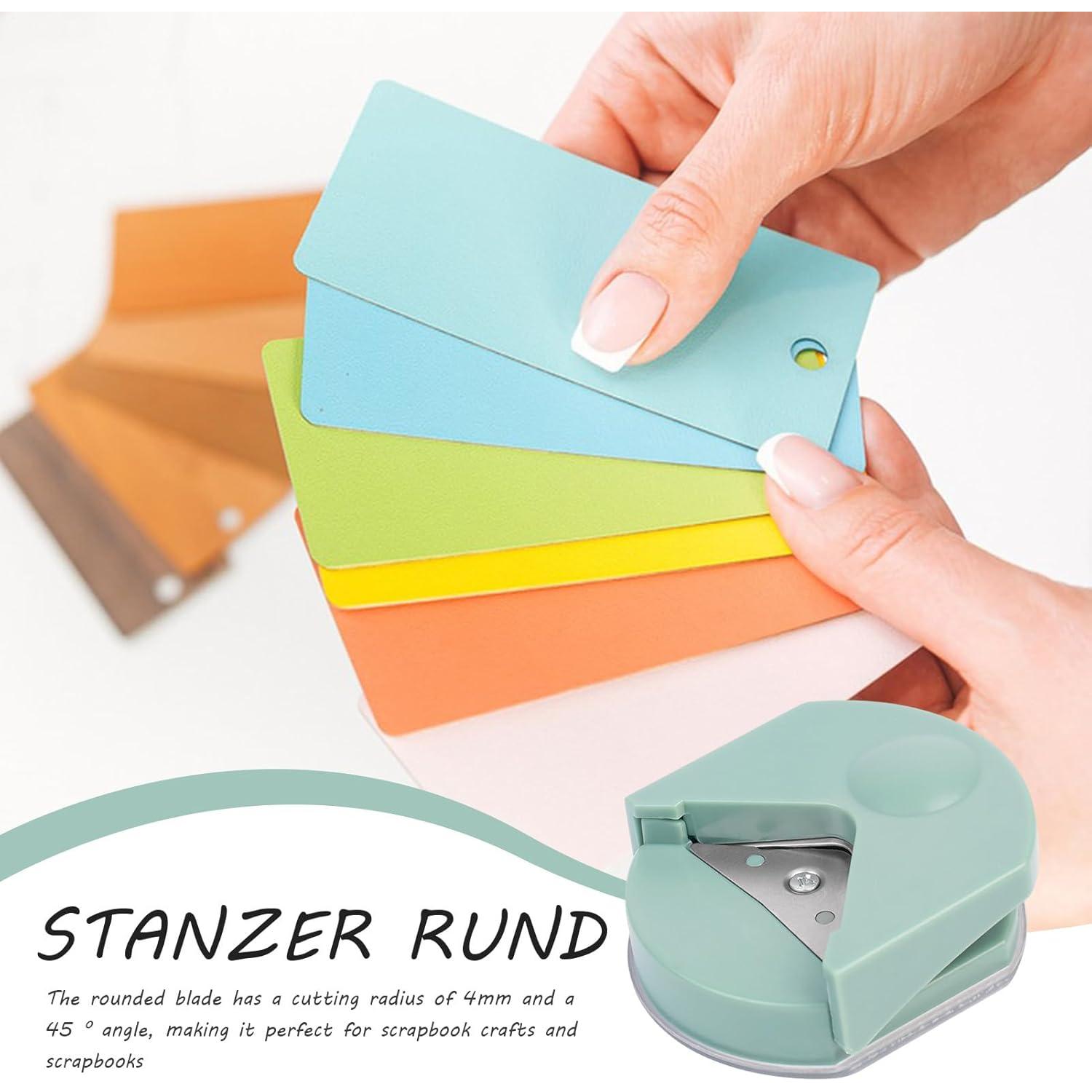 Esquinador Troquelador de Esquinas Biniveil Verde 6x5.5cm