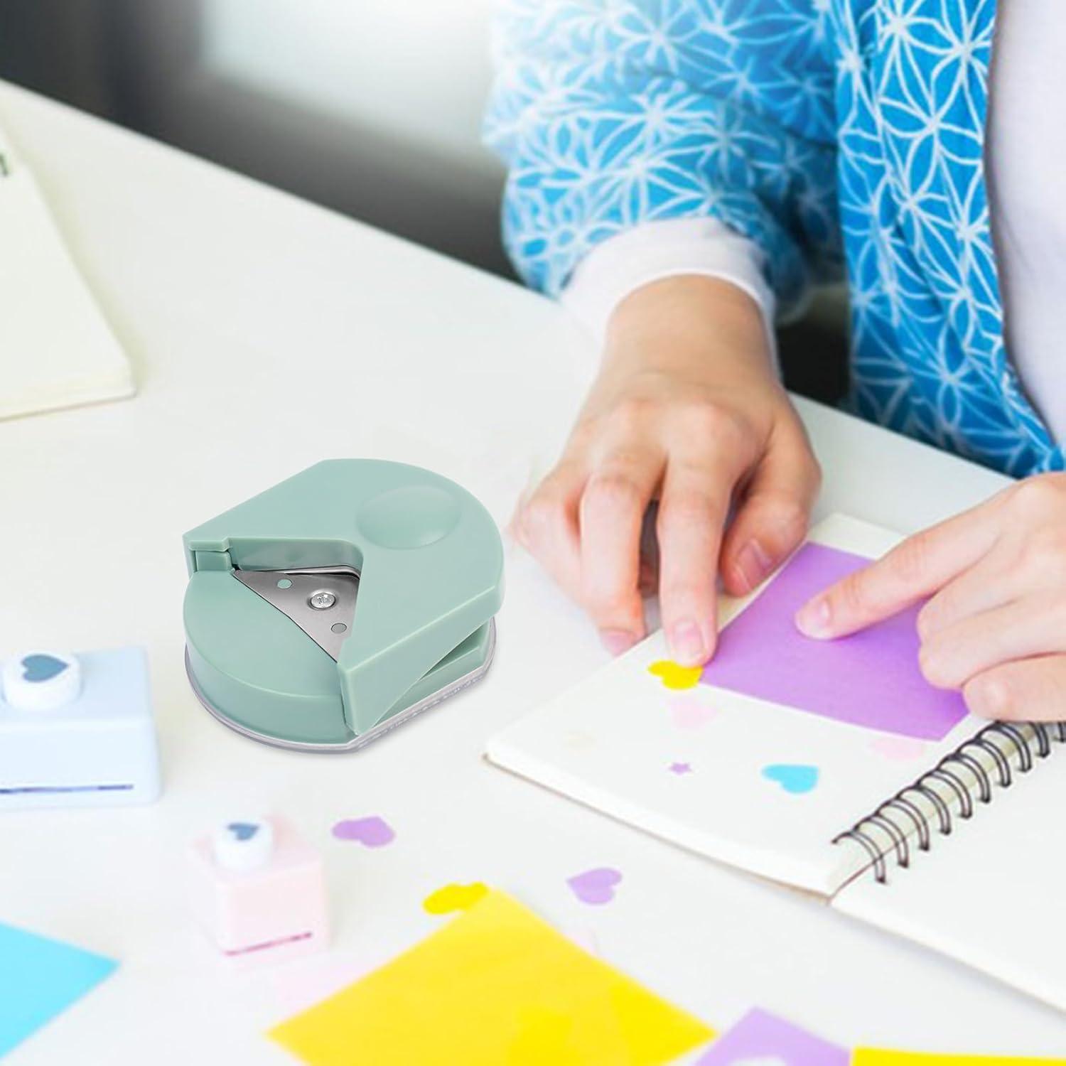 Esquinador Troquelador de Esquinas Biniveil Verde 6x5.5cm