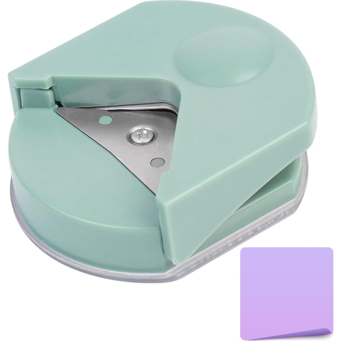 Esquinador Troquelador de Esquinas Biniveil Verde 6x5.5cm