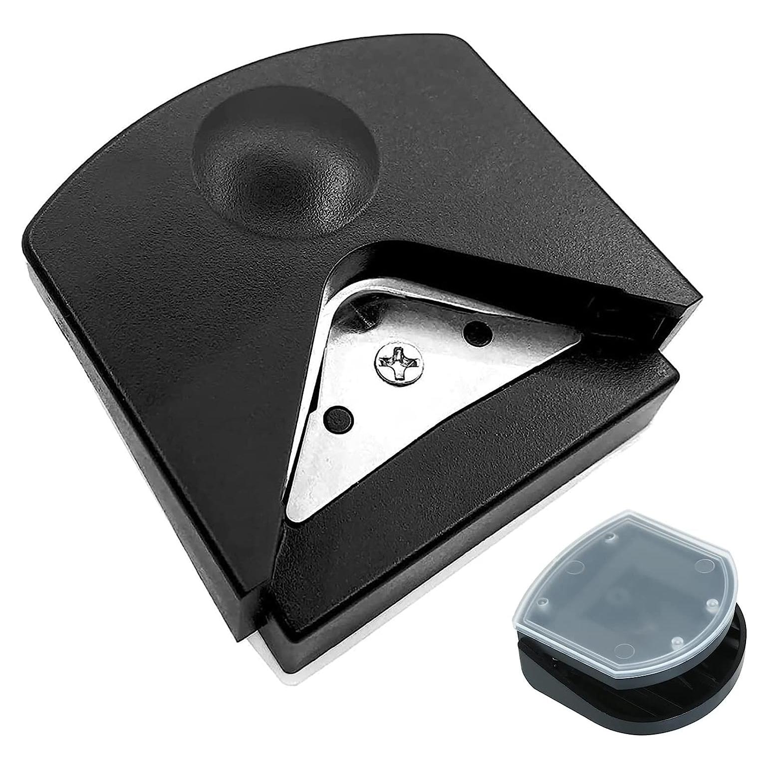 Cortador de Esquinas de Papel YUENTOEN 4mm Negro Manual