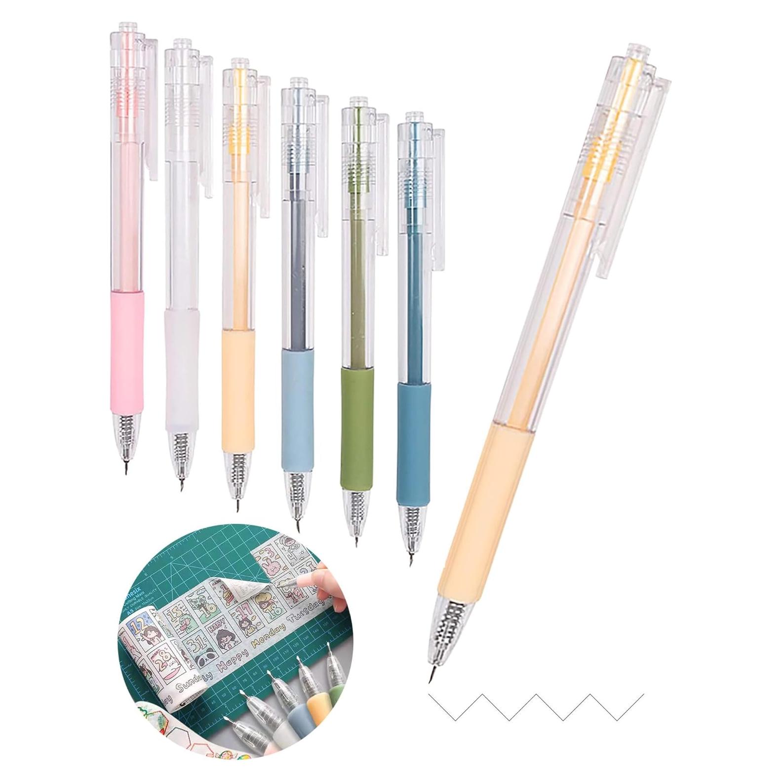 Bolígrafo Cortador de Papel Oythiem 6 Pack - Acero Tungsteno