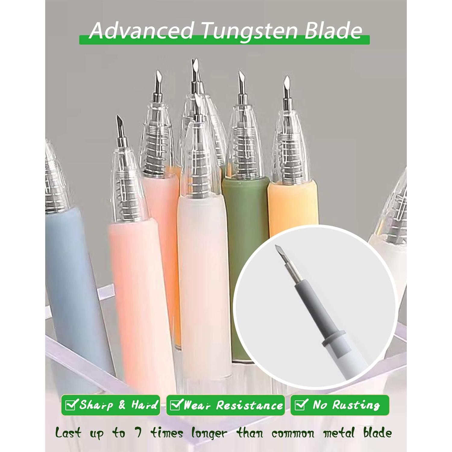 Bolígrafo Cortador de Papel Oythiem 6 Pack - Acero Tungsteno