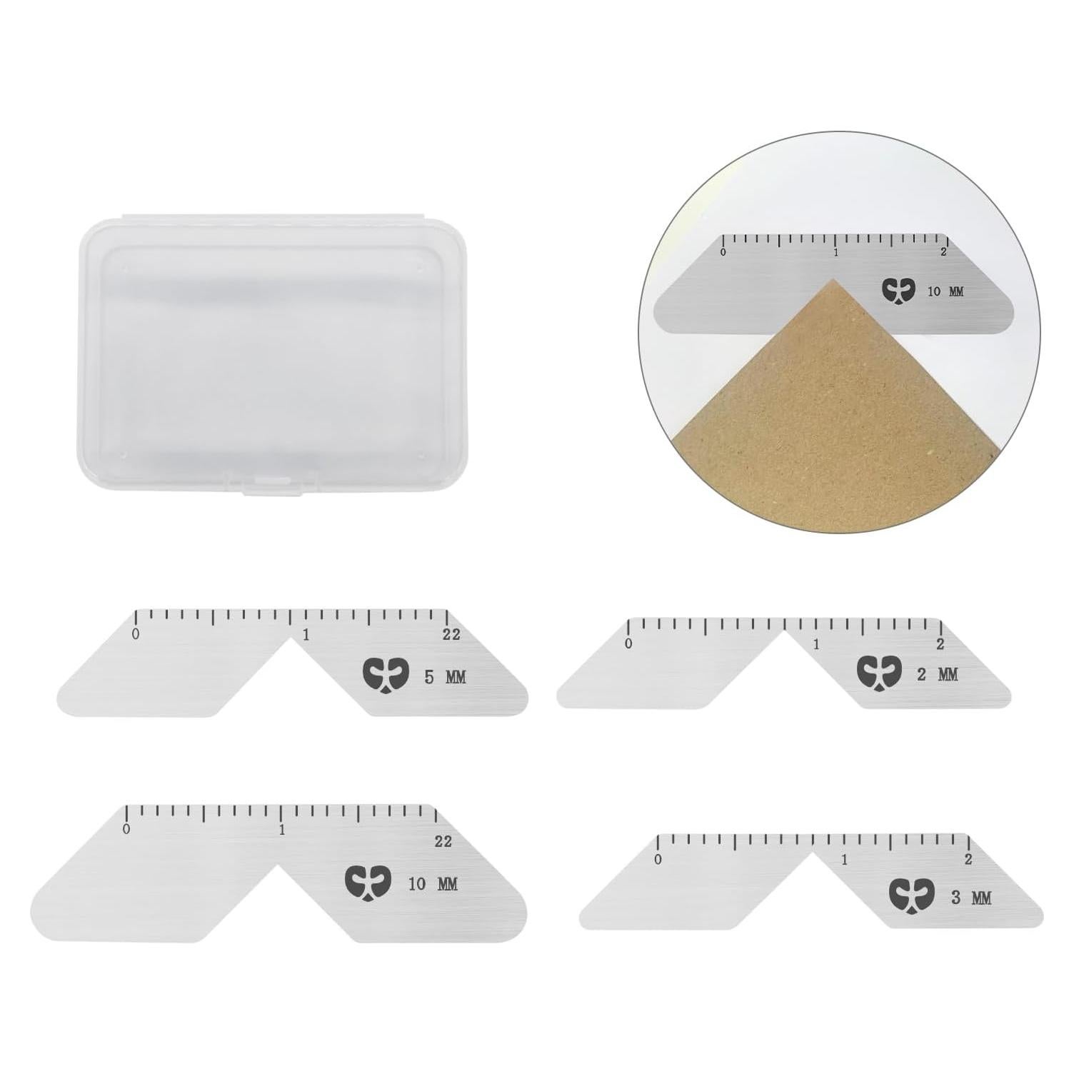 Kit de Encuadernación Sthmeyue con Herramienta de Inglete 4 Tamaños