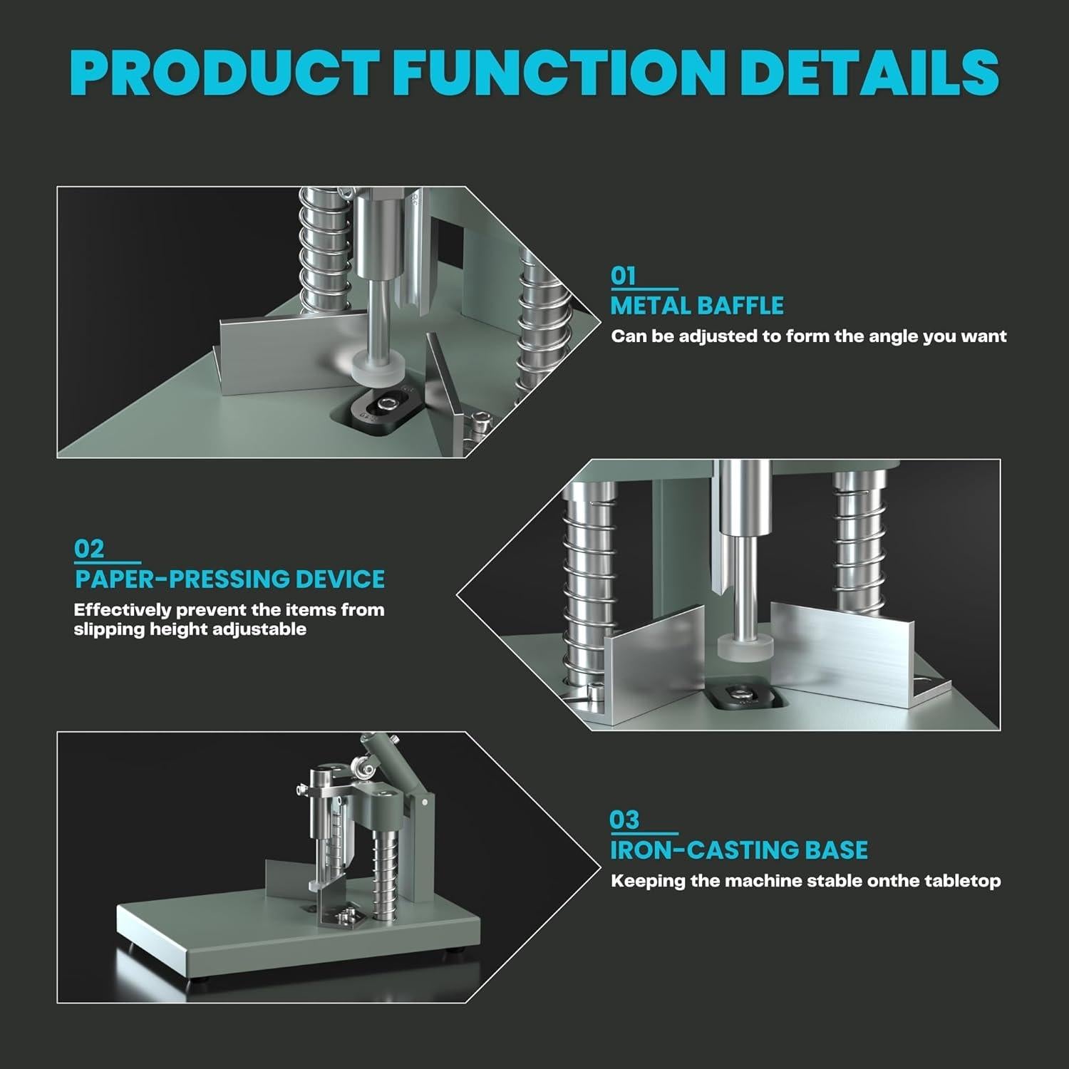 Cortadora de Esquinas Franc Moody R6mm R10mm 30mm Papel