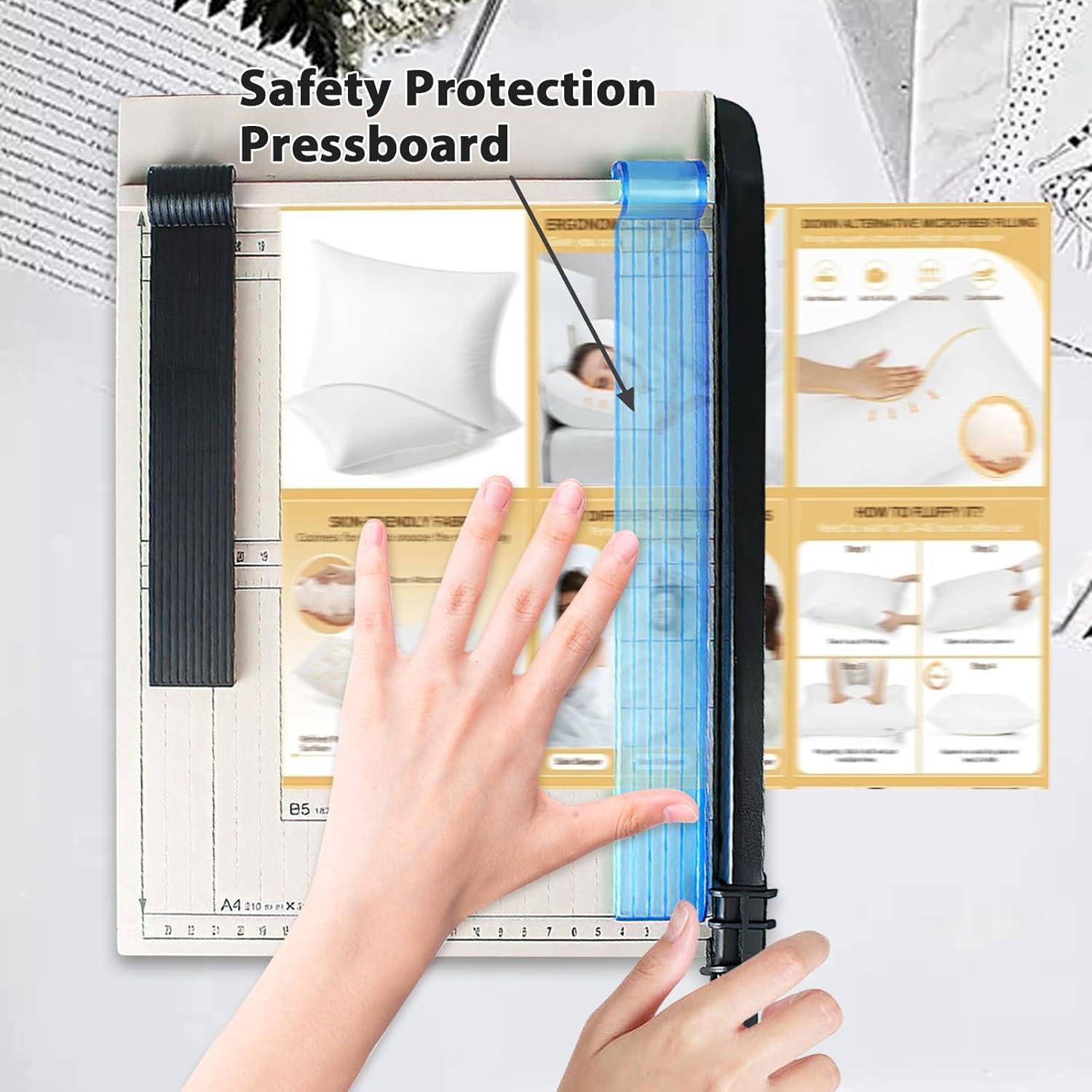 Cortadora de Papel Hebaogugu 30.48 cm con Redondeador