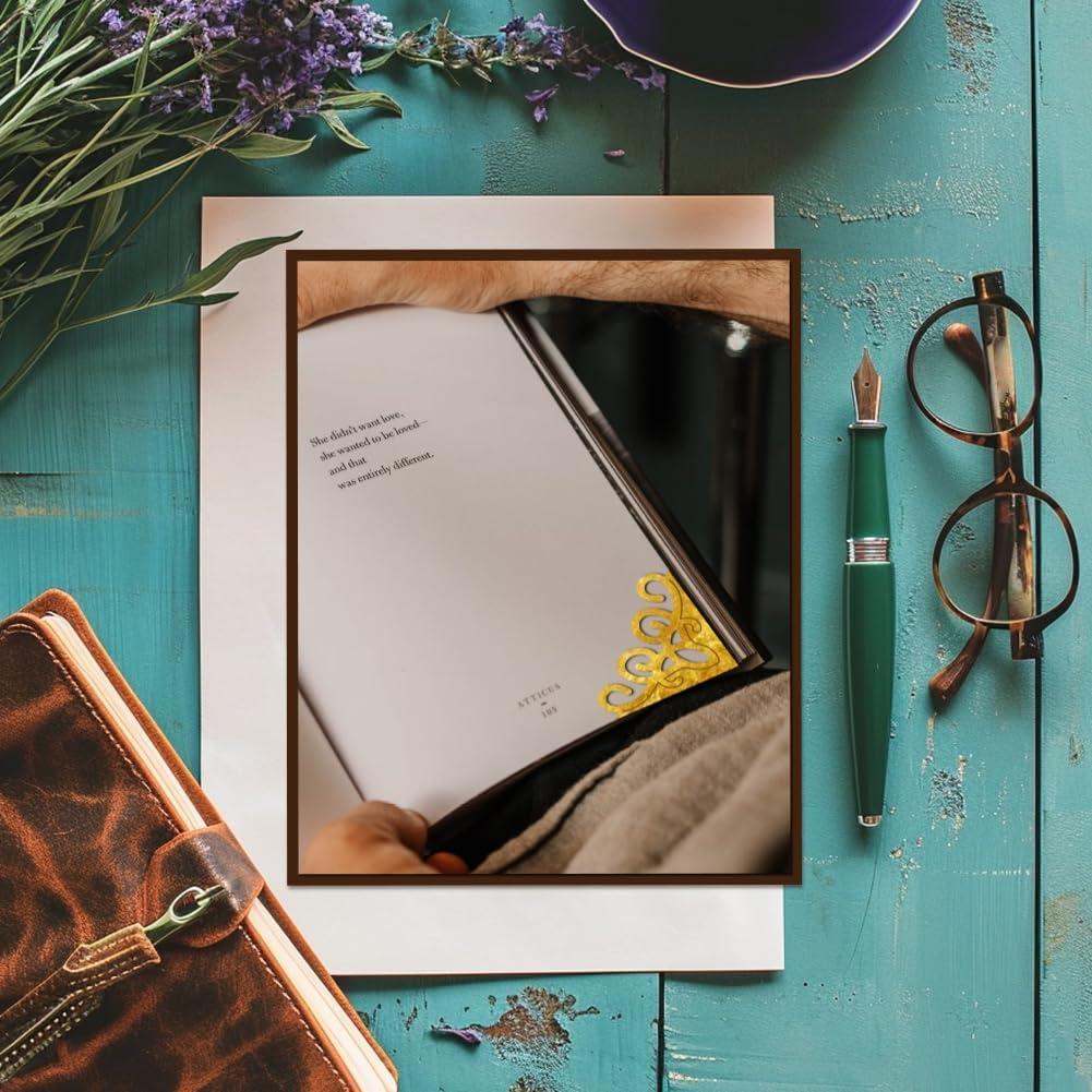 Cortes de Metal para Esquinas de Foto BENECREAT - 8 Patrones