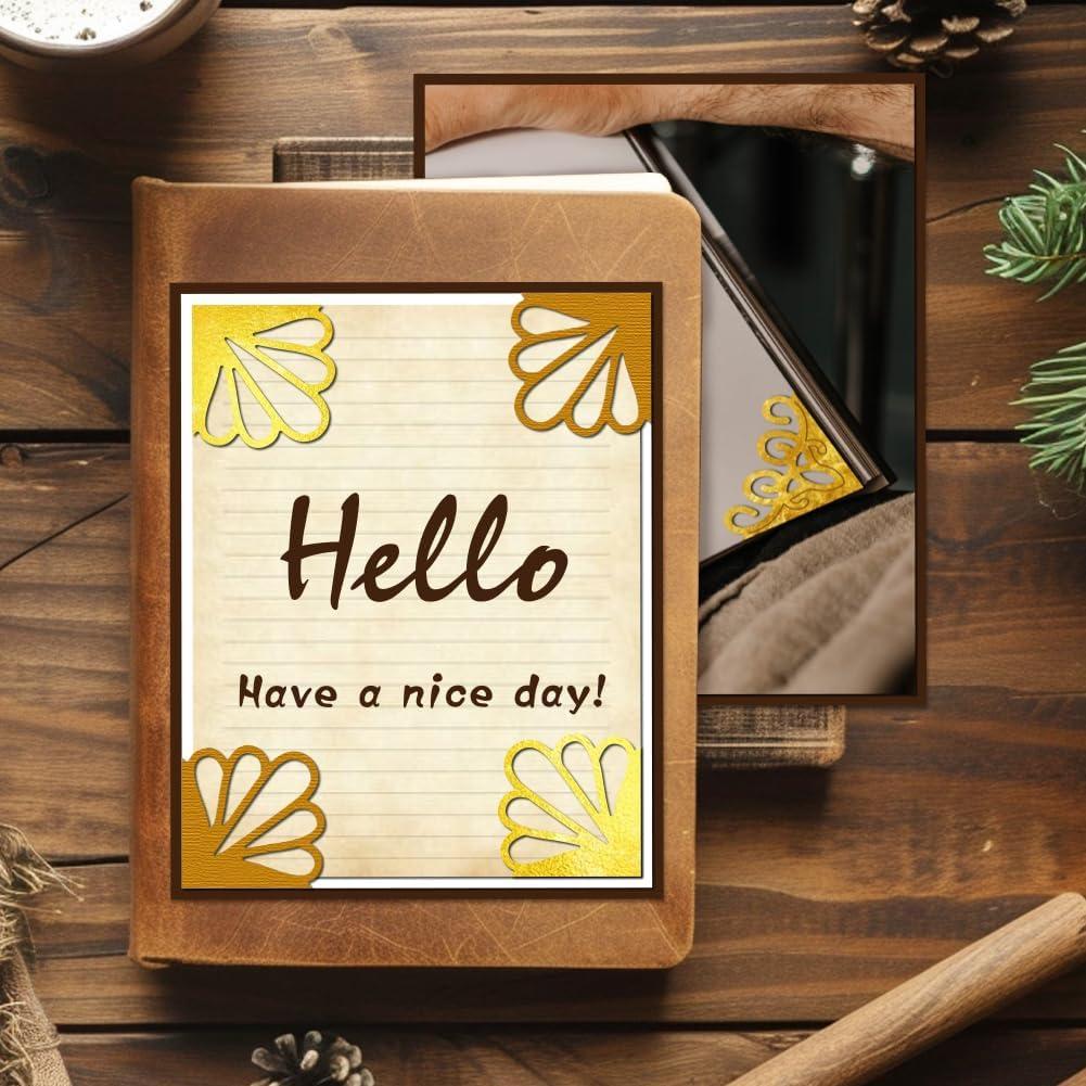 Cortes de Metal para Esquinas de Foto BENECREAT - 8 Patrones