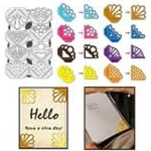 Cortes de Metal para Esquinas de Foto BENECREAT - 8 Patrones