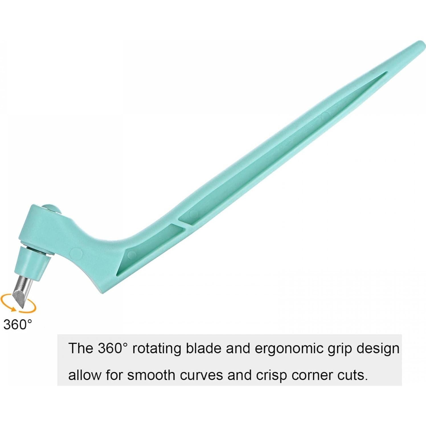 Cortador Rotativo Manualidades uxcell Acero Inoxidable 165mm