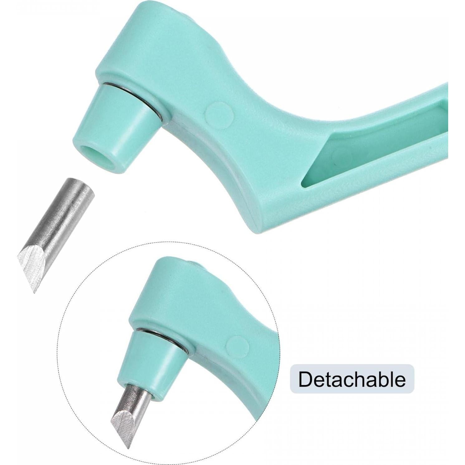 Cortador Rotativo Manualidades uxcell Acero Inoxidable 165mm