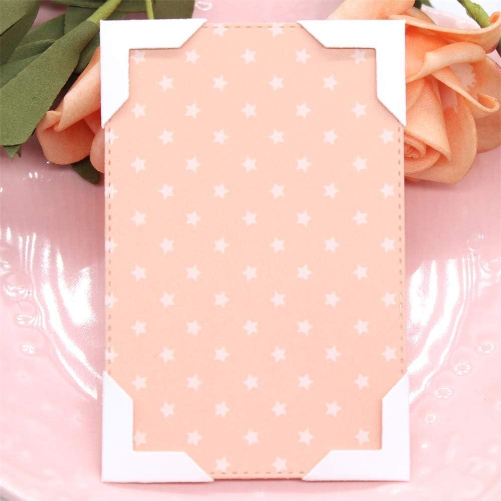 Troqueles de Corte de Metal KSCRAFT para Scrapbooking - Esquinas de Foto Elegantes