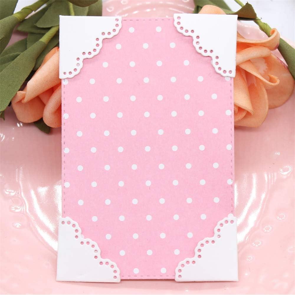 Troqueles de Corte de Metal KSCRAFT para Scrapbooking - Esquinas de Foto Elegantes