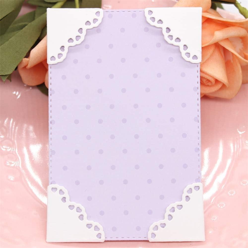 Troqueles de Corte de Metal KSCRAFT para Scrapbooking - Esquinas de Foto Elegantes