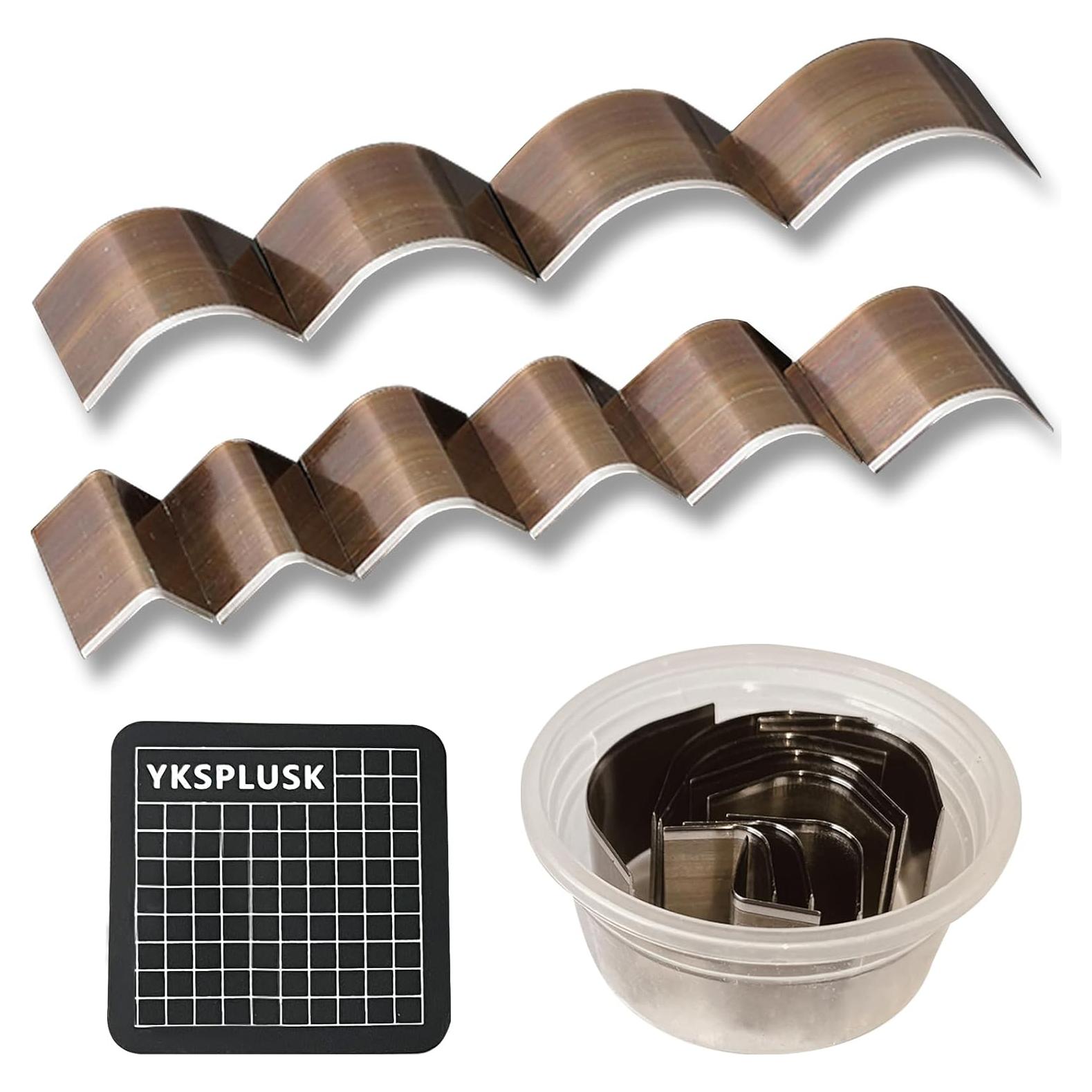 Juego de 10 Troqueladores de Esquinas YKSPLUSK para Cuero