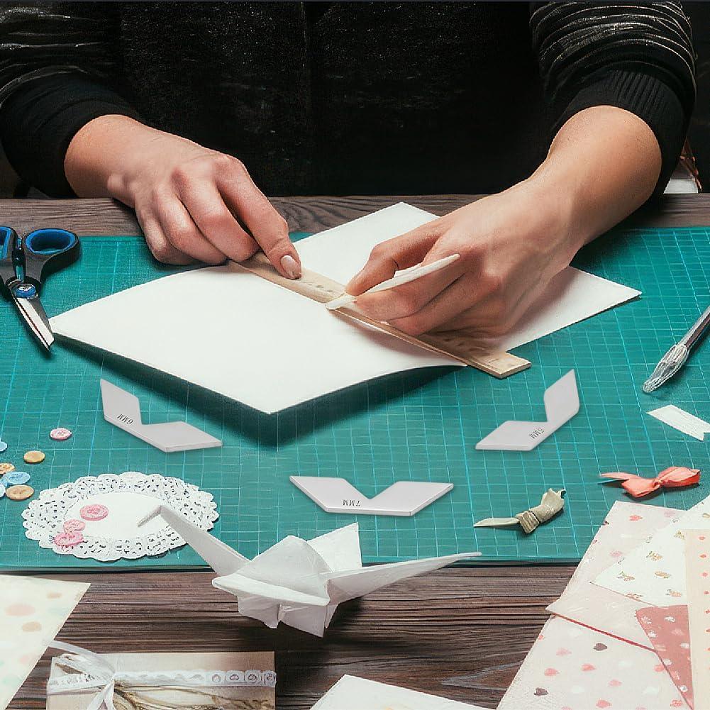 Herramienta de Esquina Acero Inoxidable BENECREAT 5 Pcs