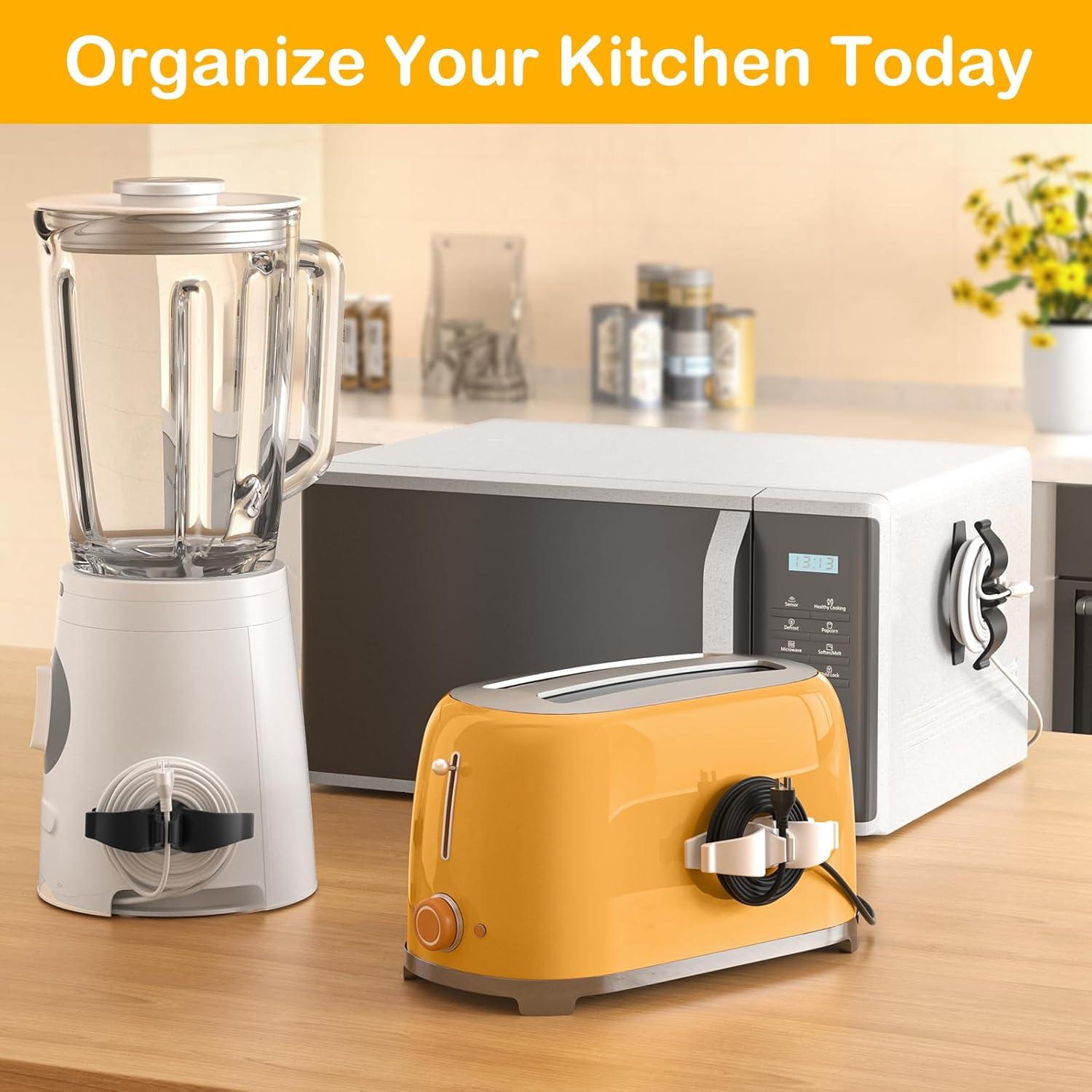 Organizador de Cables Daisyhome 6 Pack Autoadhesivo