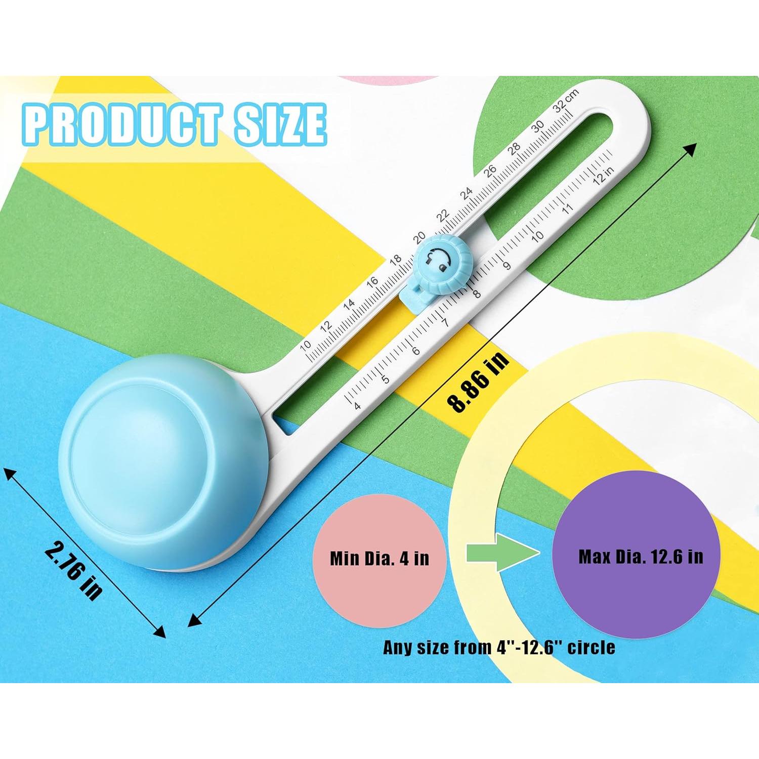 Cortador Circular MyLifeUNIT 10-32 cm con 6 Cuchillas