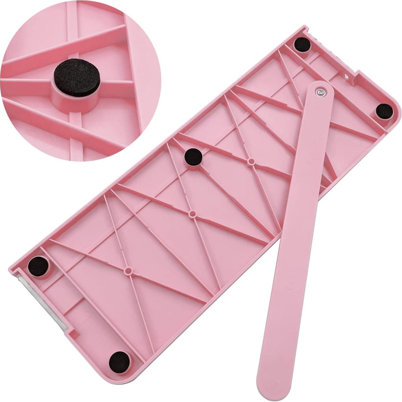 Cortadora de Papel A4 QYQRQF Rosa con Protección de Seguridad