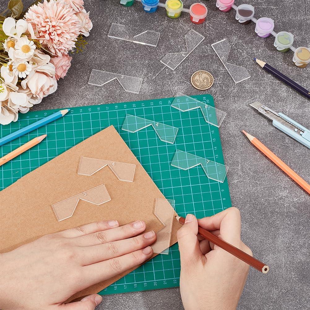 Herramienta de Corte de Esquina Acrílica BENECREAT 10 Pcs 3-7mm