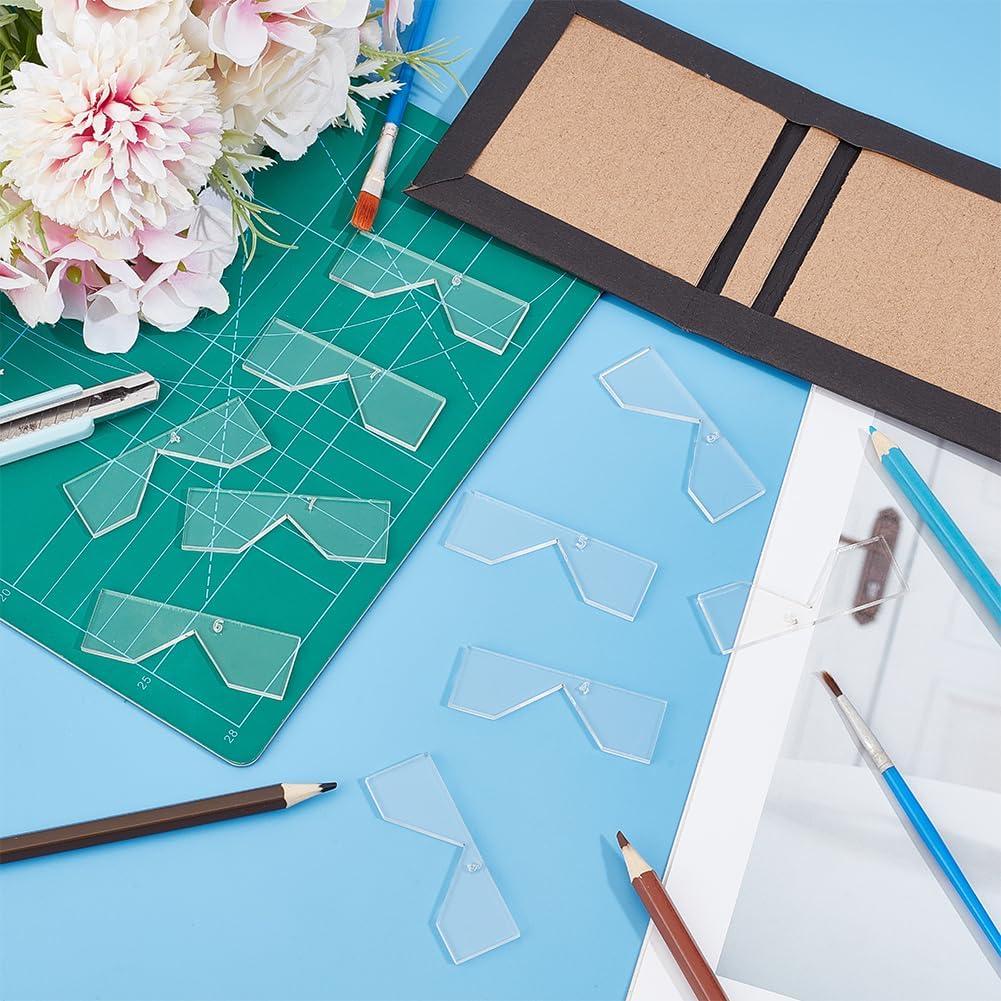 Herramienta de Corte de Esquina Acrílica BENECREAT 10 Pcs 3-7mm