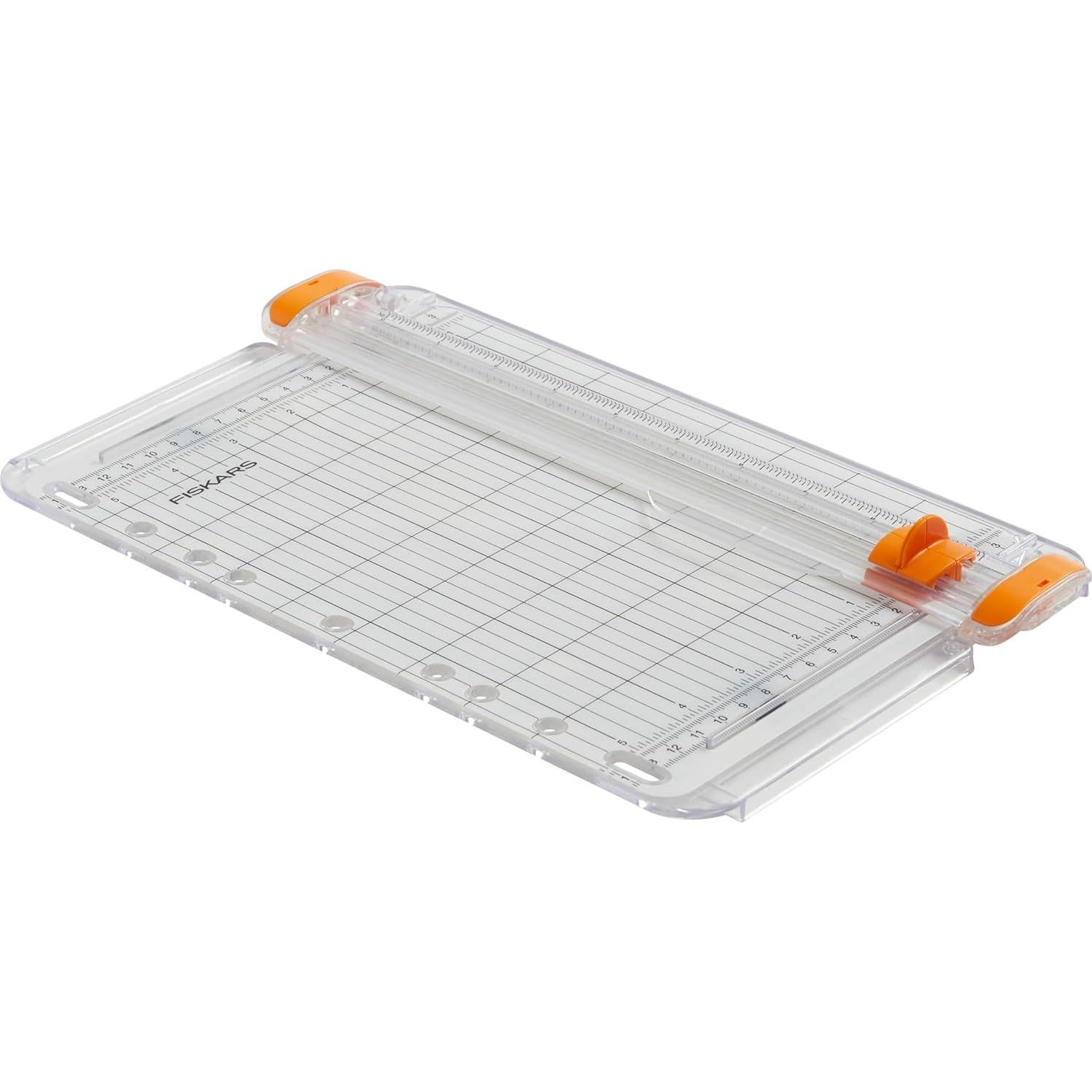 Cortador de Papel Portátil Fiskars SureCut 22.86 cm para Manualidades