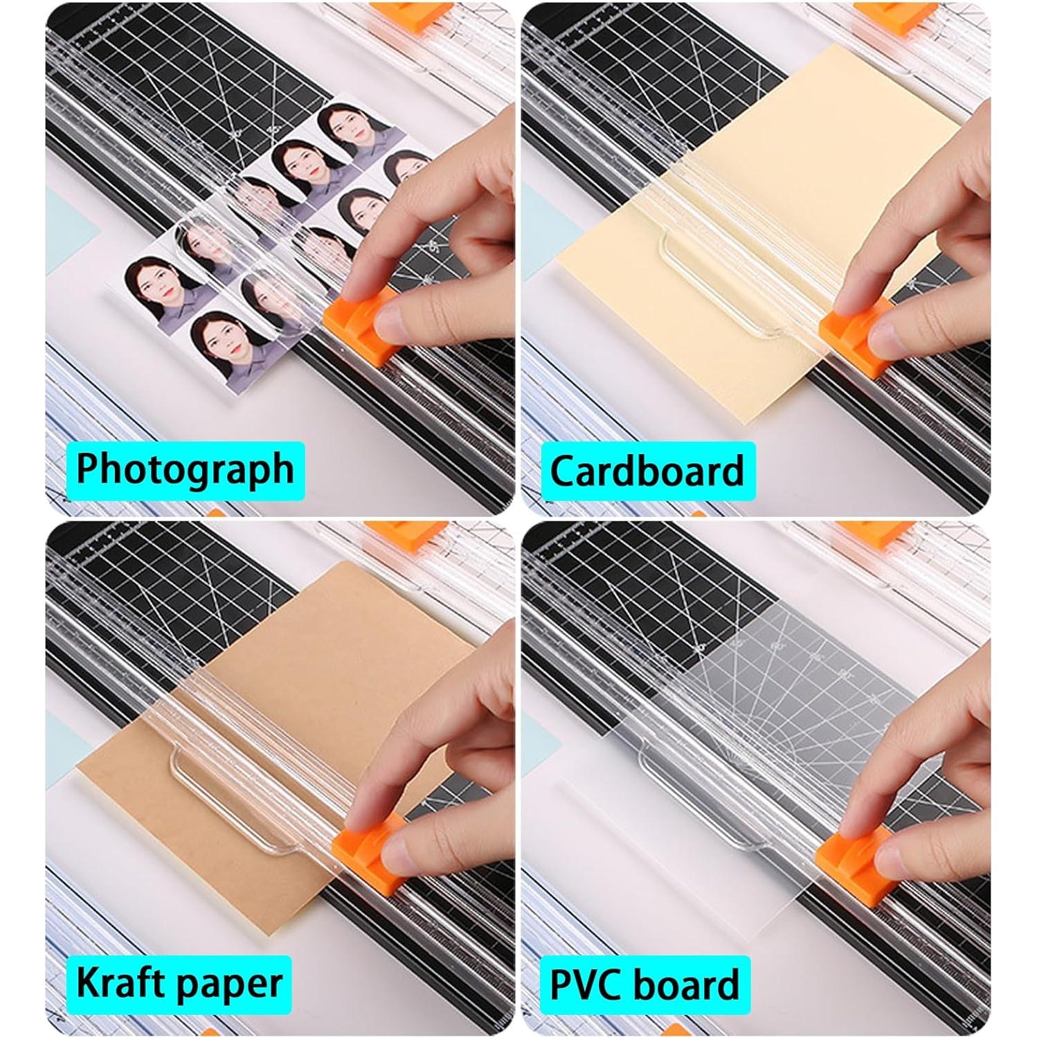 Cortadora de Papel A5 SCORYULE con 3 Cuchillas Repuesto