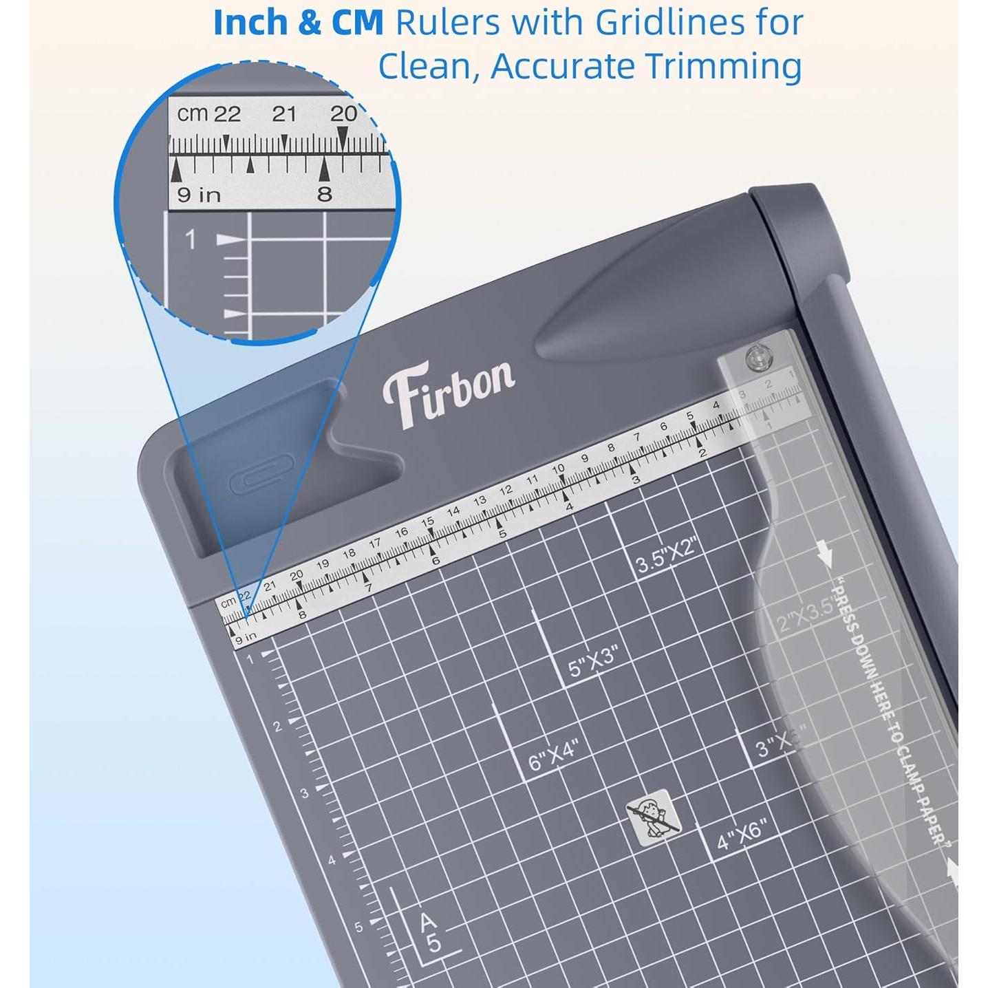 Guillotina Cortadora de Papel Firbon 30.48 cm para 12 Hojas