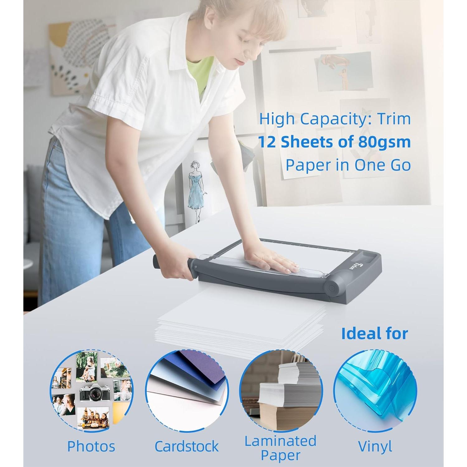 Guillotina Cortadora de Papel Firbon 30.48 cm para 12 Hojas