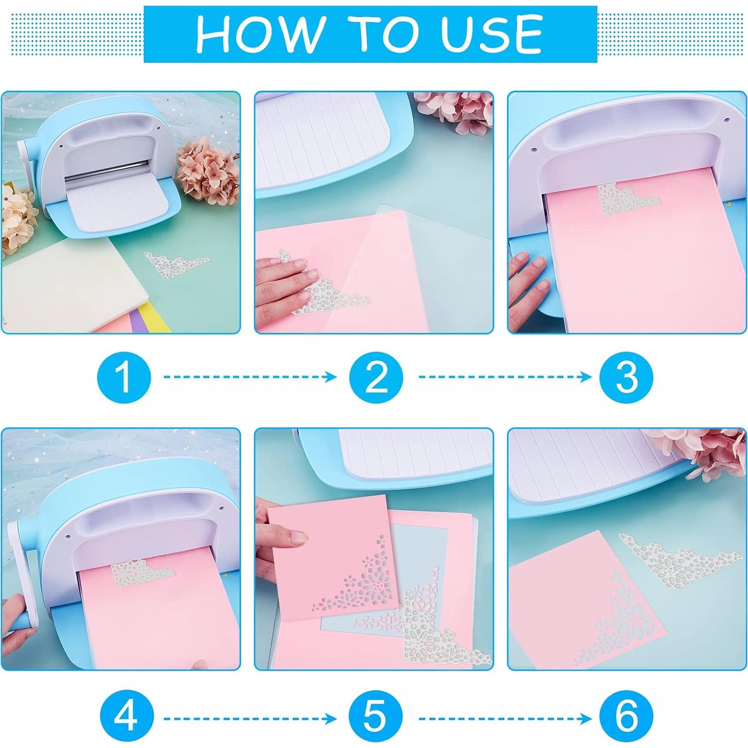 Plantilla de Metal INFUNLY para Cortes de Encaje DIY 2 Piezas