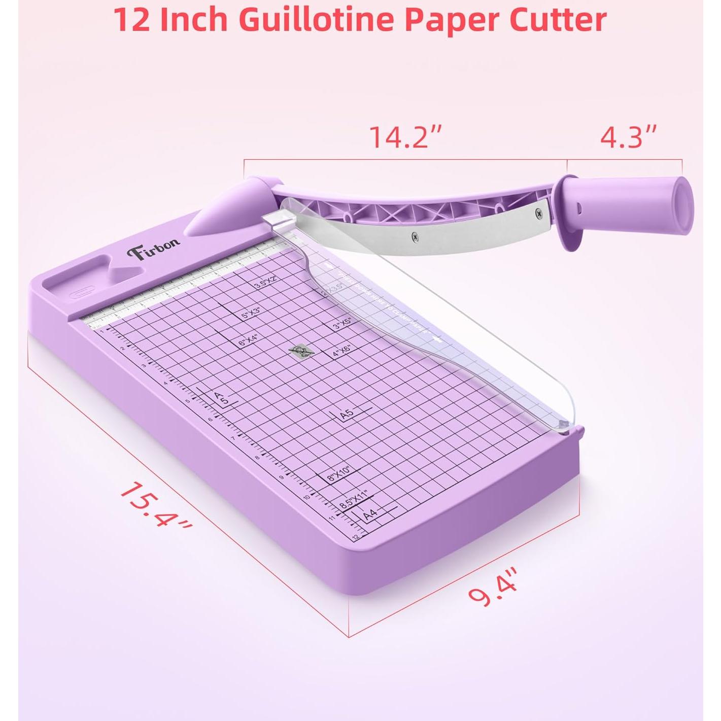Guillotina Cortadora de Papel Firbon 30.48 cm para 12 Hojas