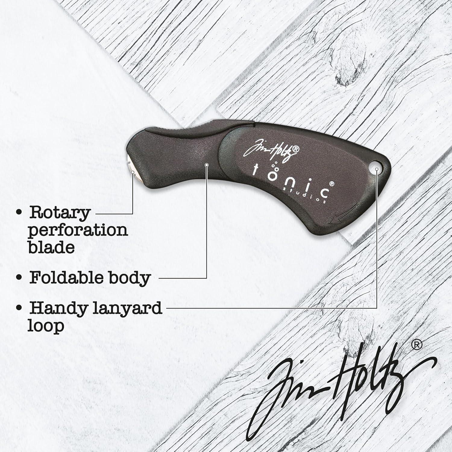 Perforador Rotativo Mini Tonic Studios 18mm para Papel