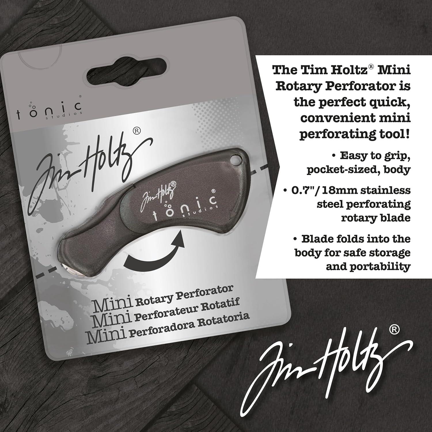 Perforador Rotativo Mini Tonic Studios 18mm para Papel