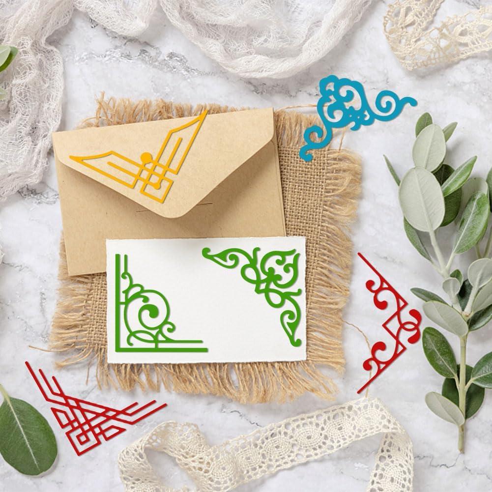 Troqueles de Corte de Esquina BENECREAT 2pcs Acero al Carbono