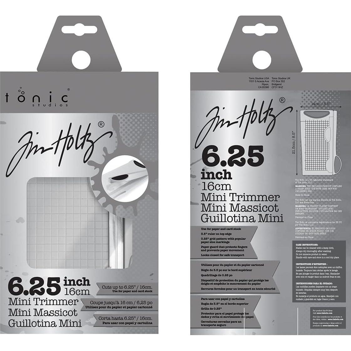 Cortador de Papel Mini TONIC STUDIOS 6.25" (15.88 cm) Guillotina