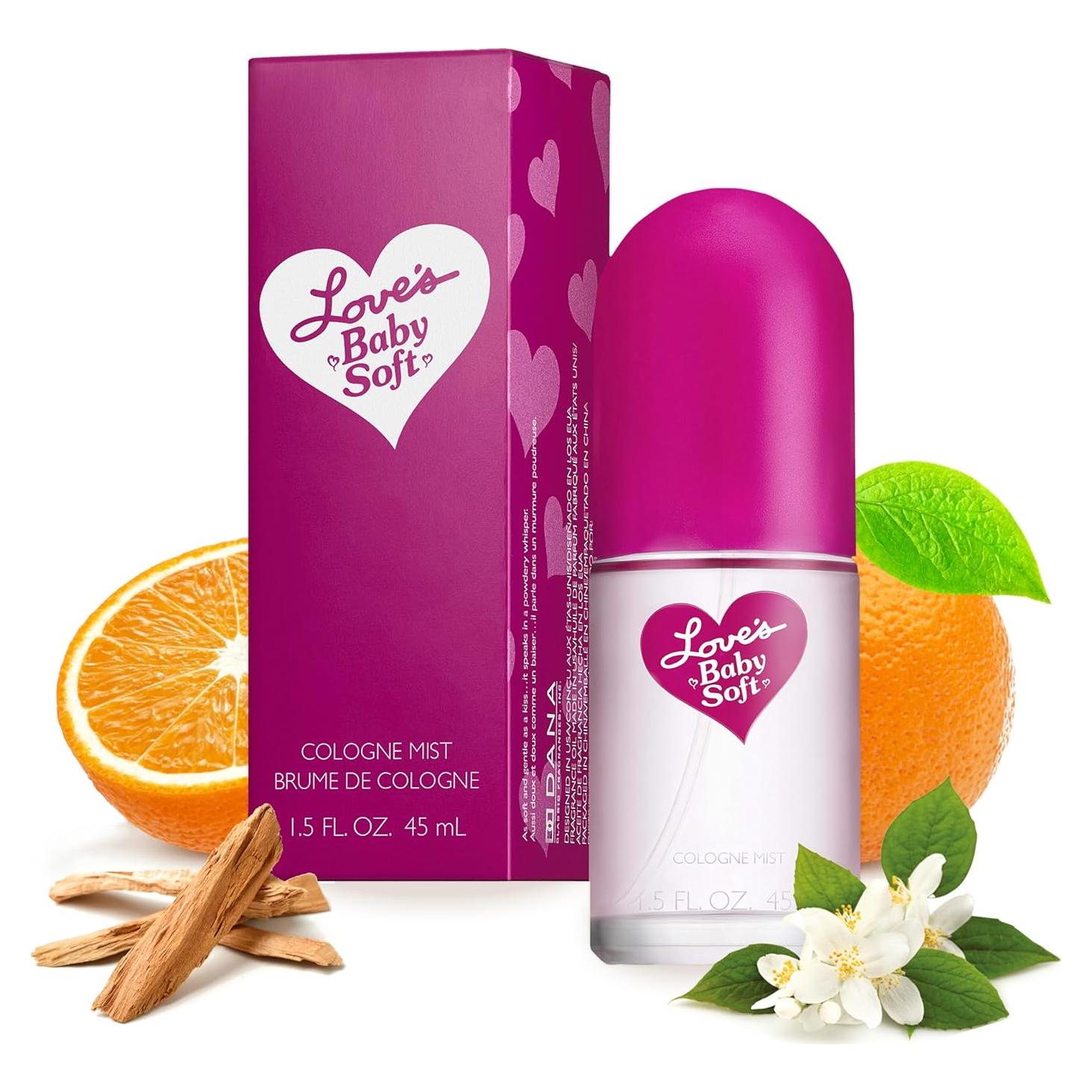 Colonia Love's Baby Soft 136g - Fragancia Floral Polvorienta