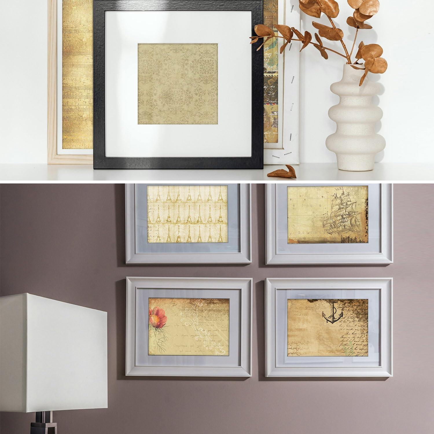 Papel Decorativo Vintage 30x30 cm iKammo - 24 Hojas Doble Cara