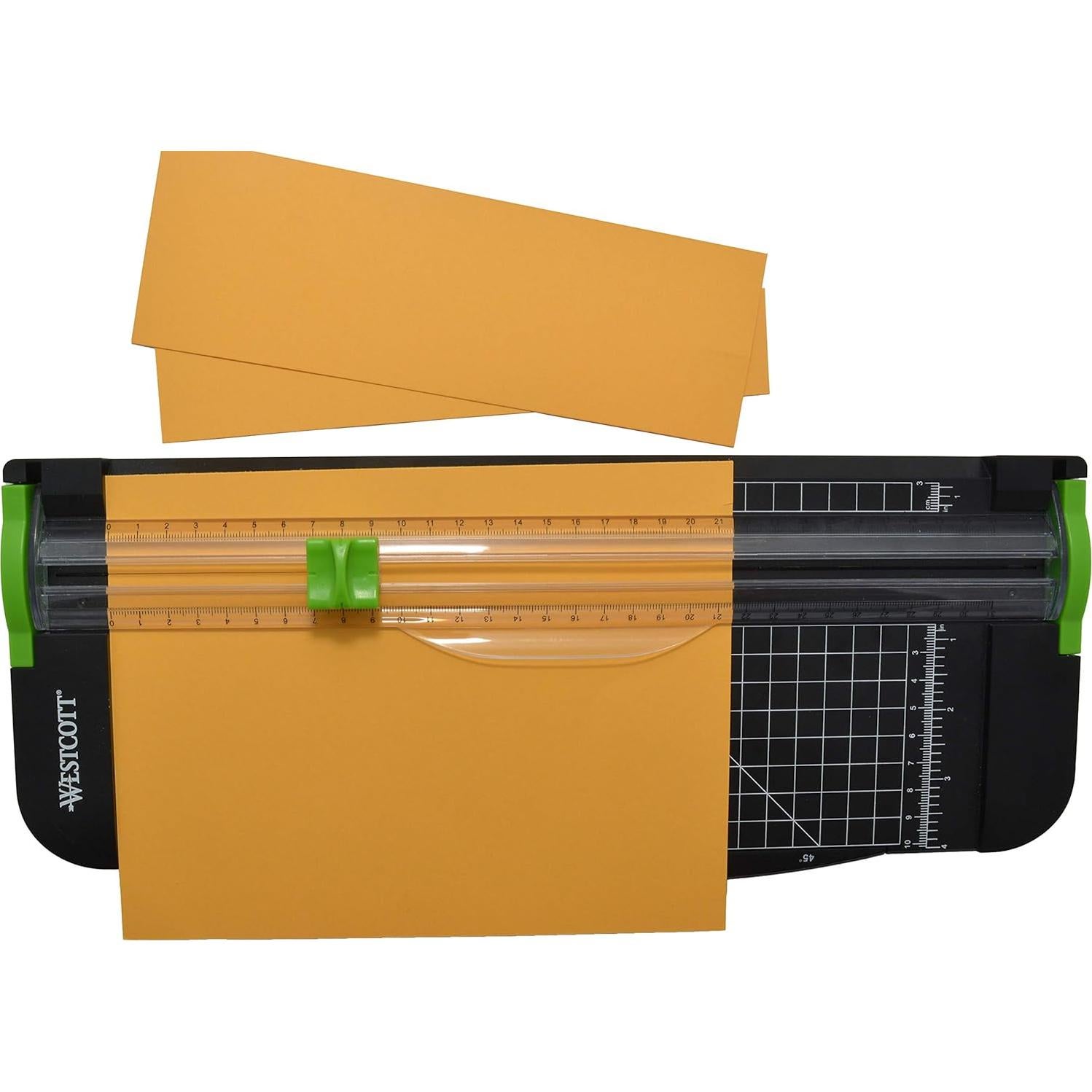 Cortadora de Papel Westcott 30 cm Negra para Scrapbooking