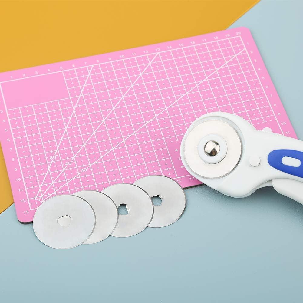 Cortador Rotativo ZMAAGG 45mm con 5 Cuchillas y Alfombrilla A5