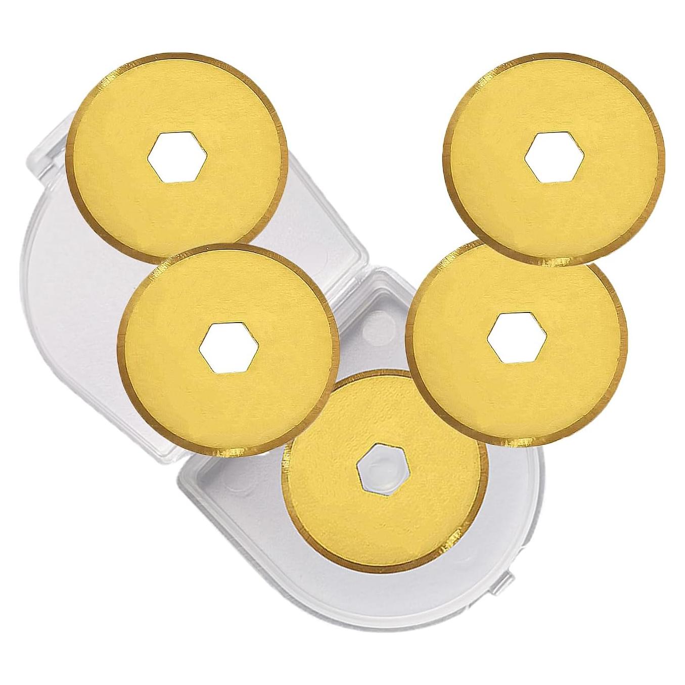 Cuchillas de Cortador Rotativo ALHXGUSLO 18mm Paquete de 5