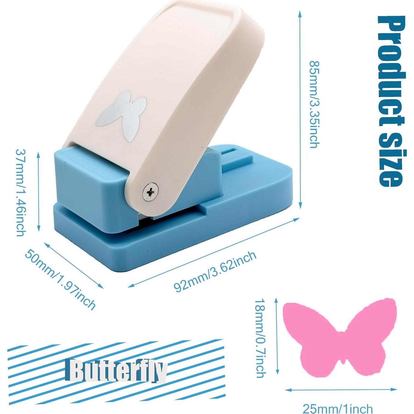 Troquel de Borde MIAO JIN Mariposa para Scrapbooking 92x85mm