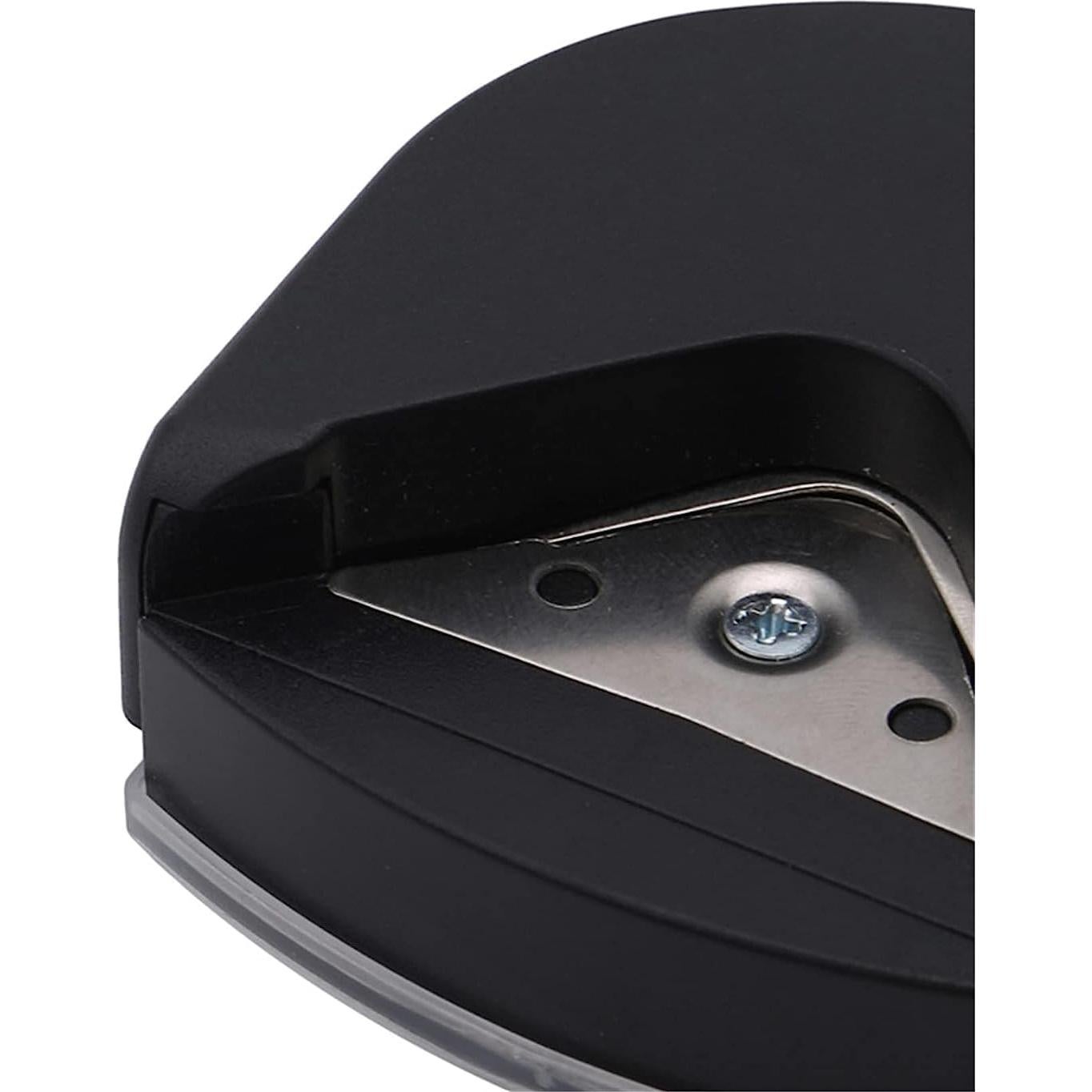 Punch de esquinas redondeadas Seadiquiet 4mm negro para papel