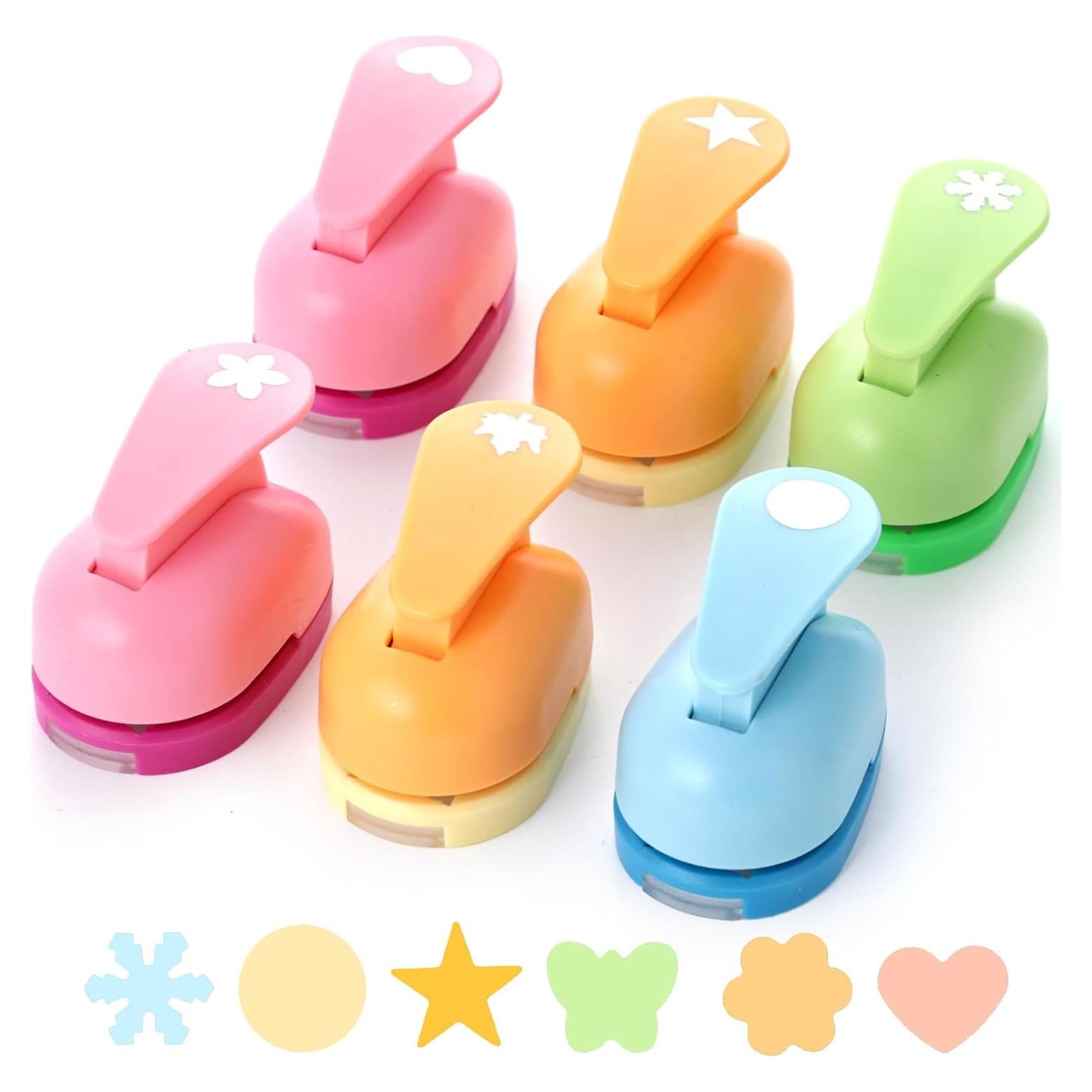 Juego de Troqueles de Papel LOVEINUSA 6 Piezas Multicolor